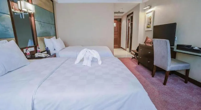 Bed in Linyi Blue Horizon Intenational Hotel