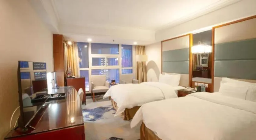 Bed in Linyi Blue Horizon Intenational Hotel