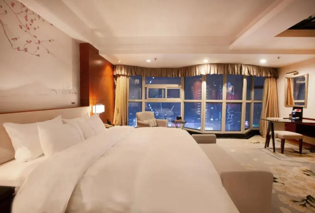 Bed in Linyi Blue Horizon Intenational Hotel
