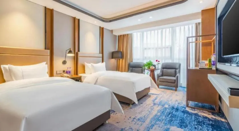 Bed in Linyi Blue Horizon Intenational Hotel