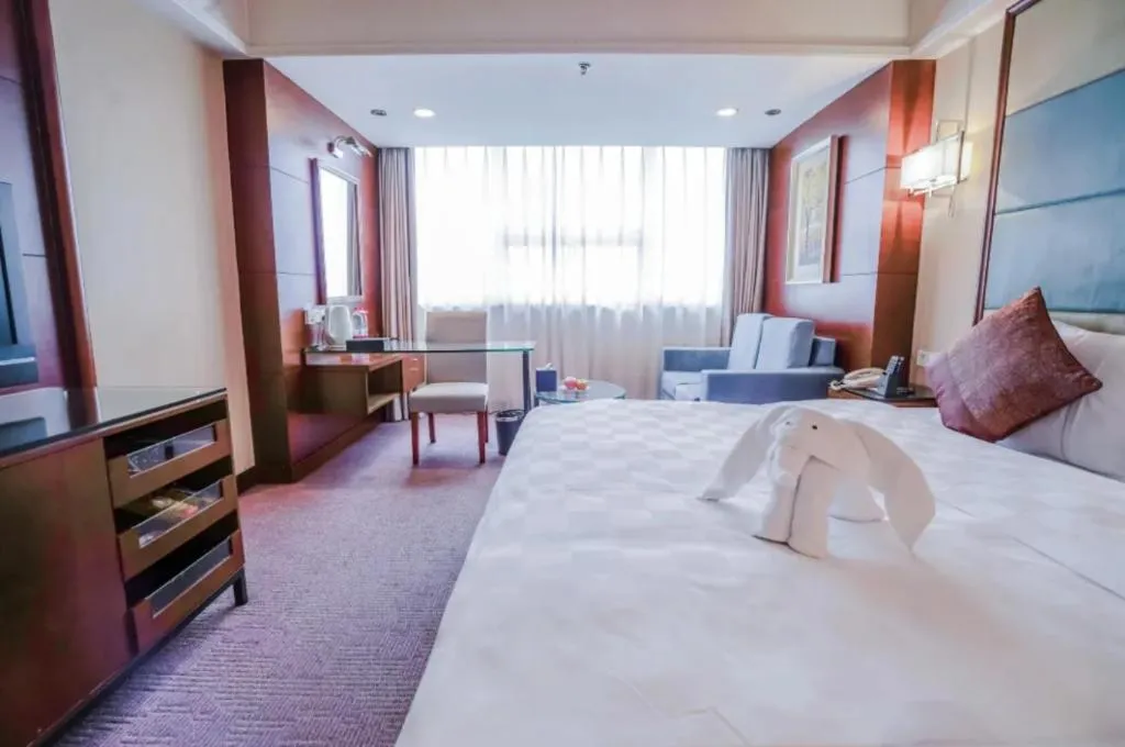 Bed in Linyi Blue Horizon Intenational Hotel