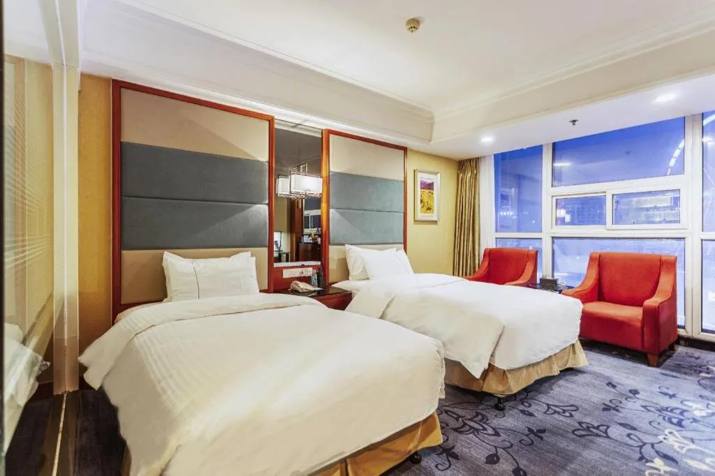 Bed in Linyi Blue Horizon Intenational Hotel