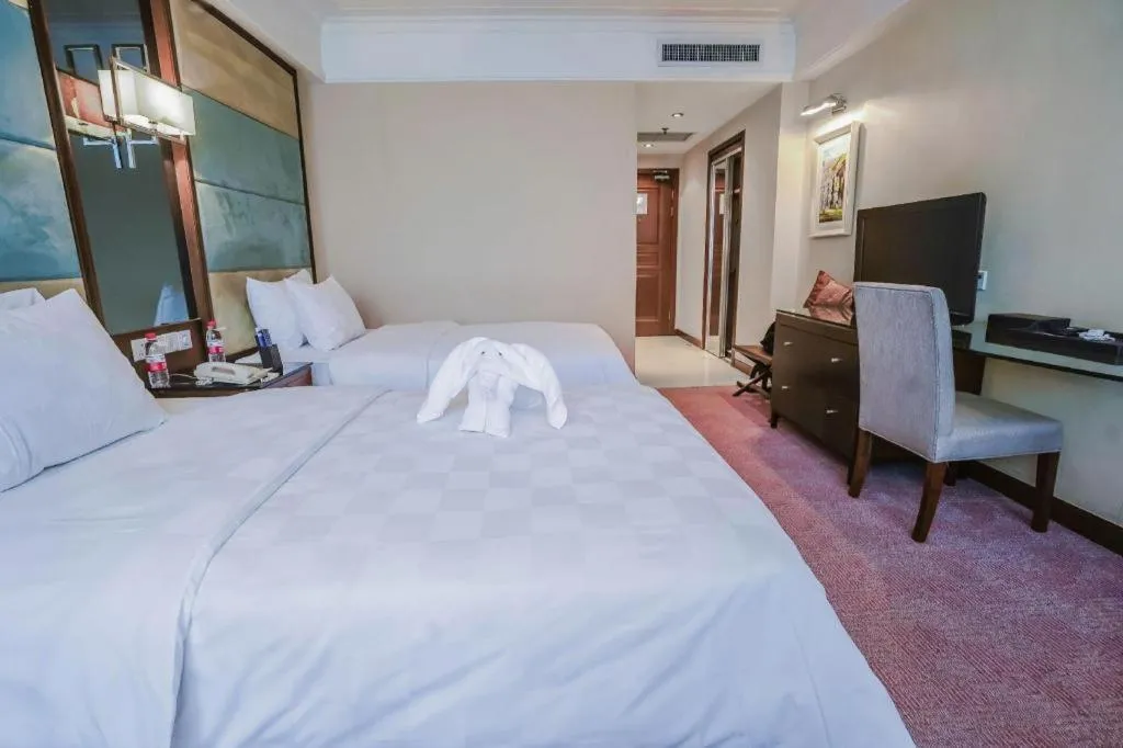Bed in Linyi Blue Horizon Intenational Hotel