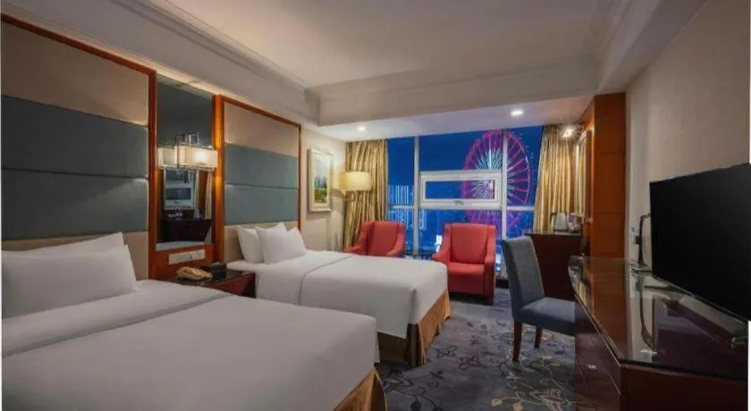 Bed in Linyi Blue Horizon Intenational Hotel