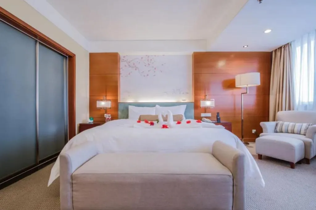 Bed in Linyi Blue Horizon Intenational Hotel