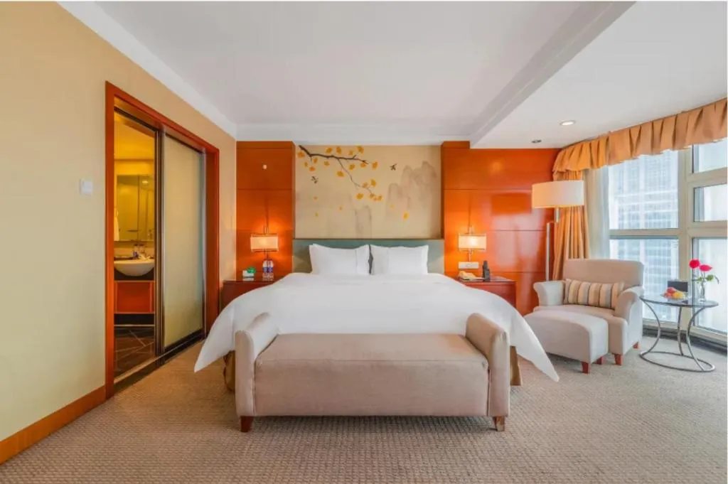 Bed in Linyi Blue Horizon Intenational Hotel