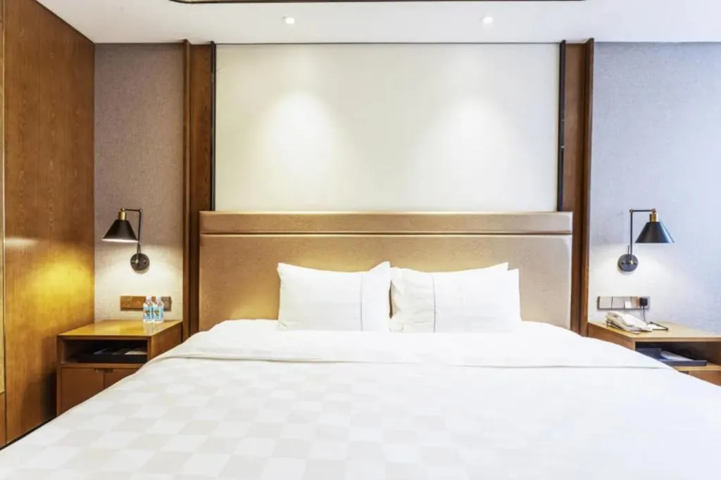 Bed in Linyi Blue Horizon Intenational Hotel