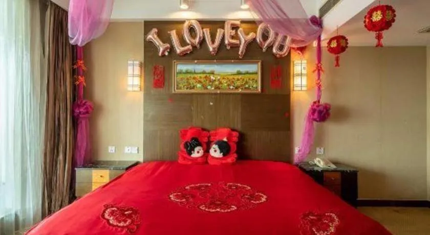 Bed in Dongying Blue Horizon Intenational Hotel