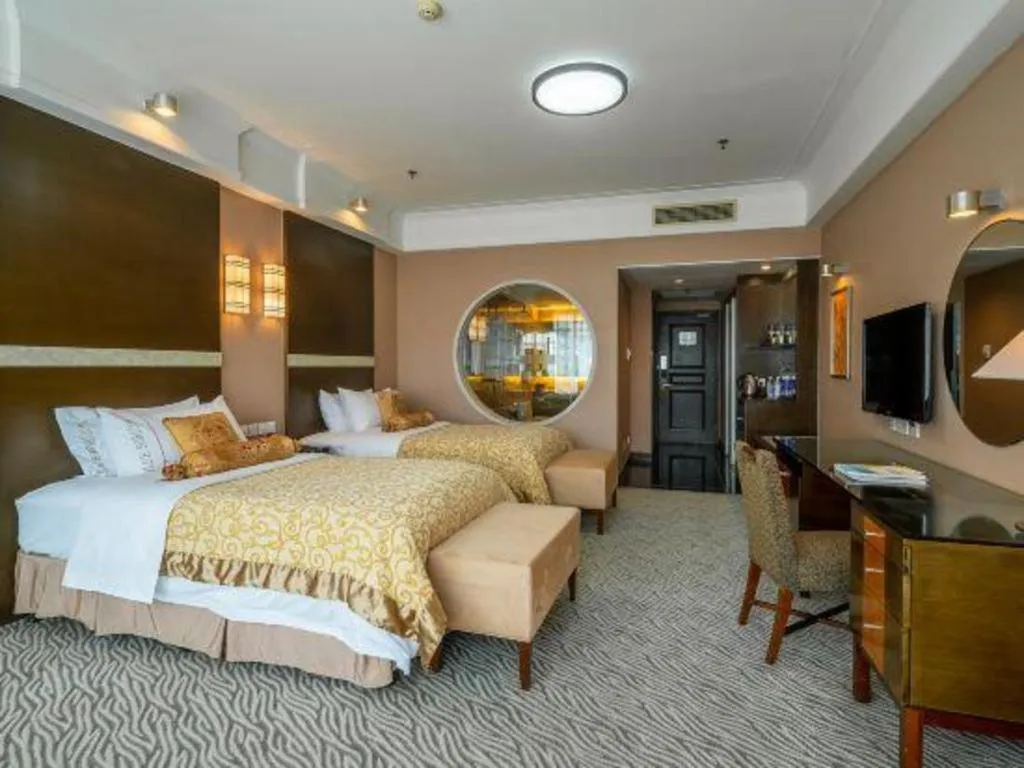 Bed in Dongying Blue Horizon Intenational Hotel