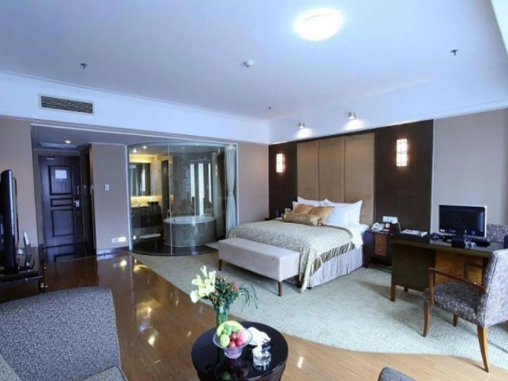 Bed in Dongying Blue Horizon Intenational Hotel