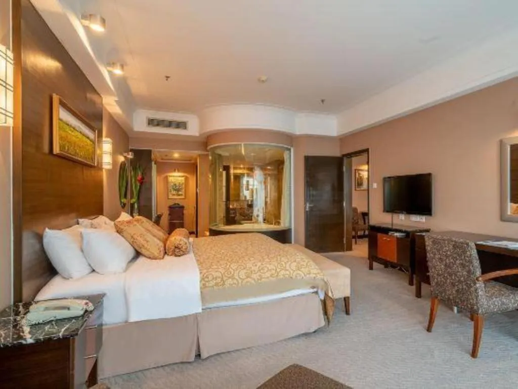 Bed in Dongying Blue Horizon Intenational Hotel