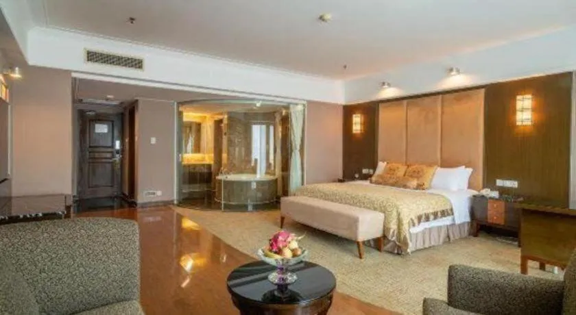 Bed in Dongying Blue Horizon Intenational Hotel