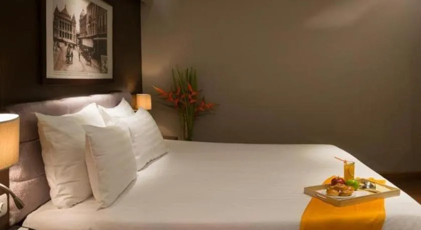 Bed in Grand Silverland Hotel