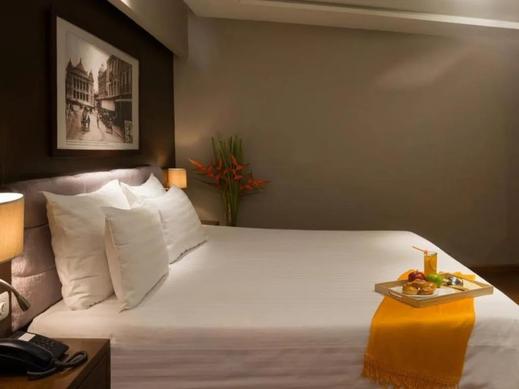 Bed in Grand Silverland Hotel