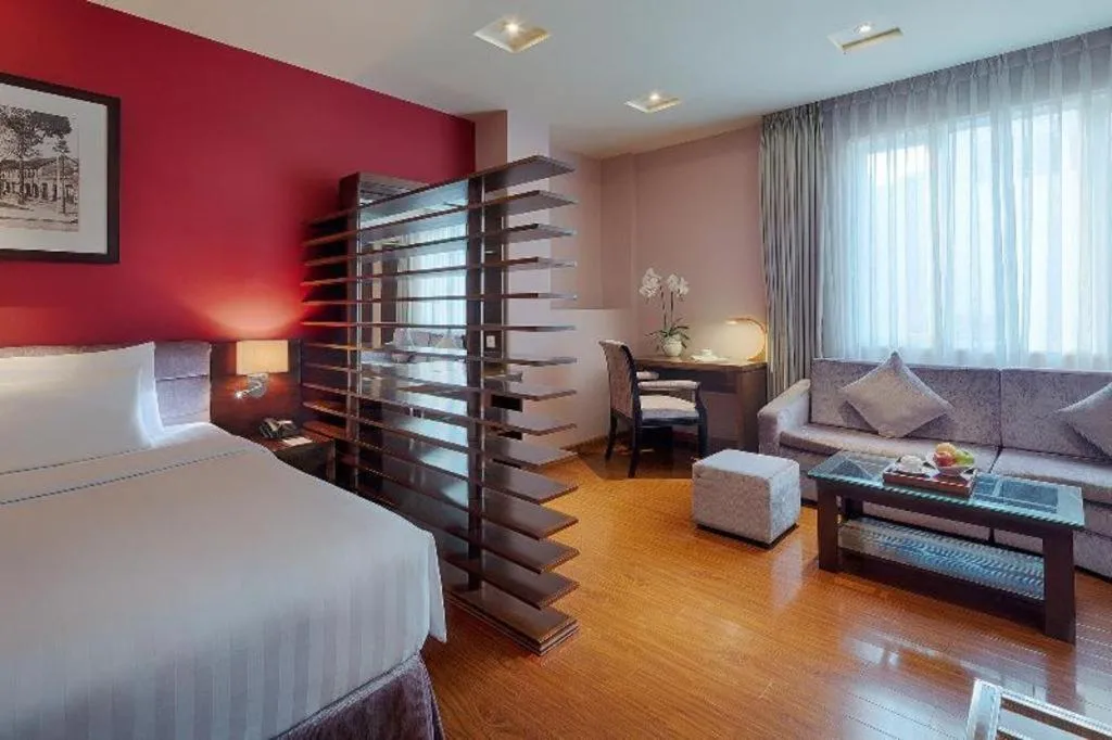 Bed in Grand Silverland Hotel