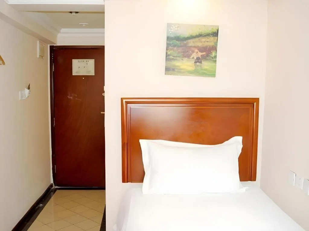 Bed in GreenTree Inn Urumqi South Xinhua Road Hotel