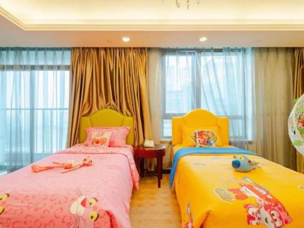 Bed in Chengdu Sovereign Hotel