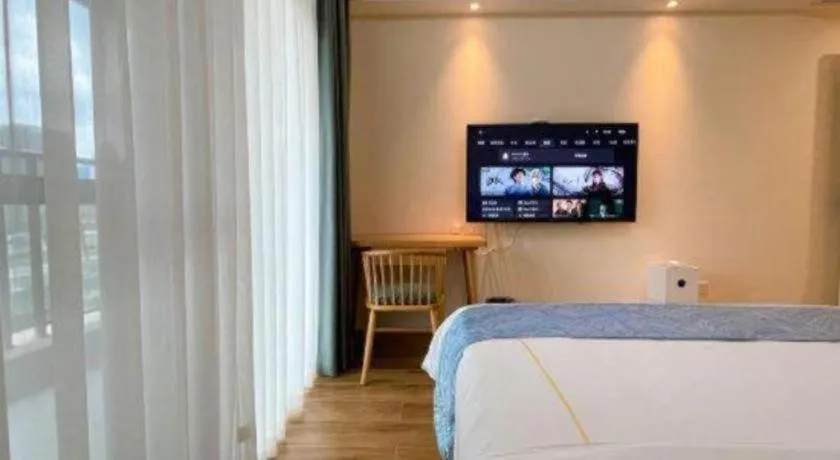 Bed in Chengdu Sovereign Hotel