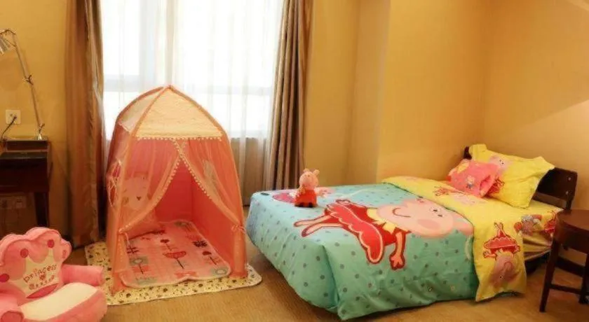 Bed in Chengdu Sovereign Hotel