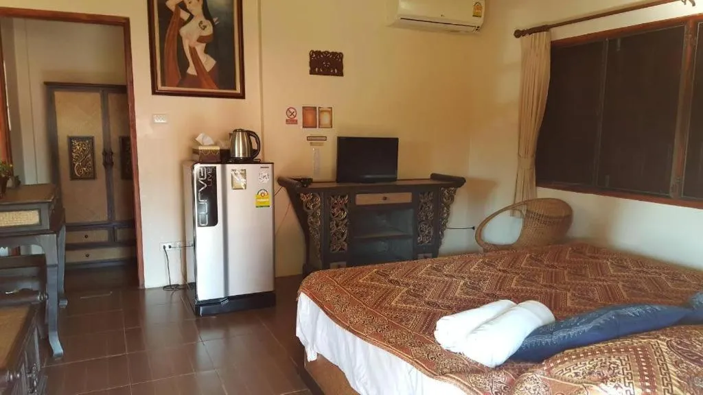 Bed in Phufatara Resort