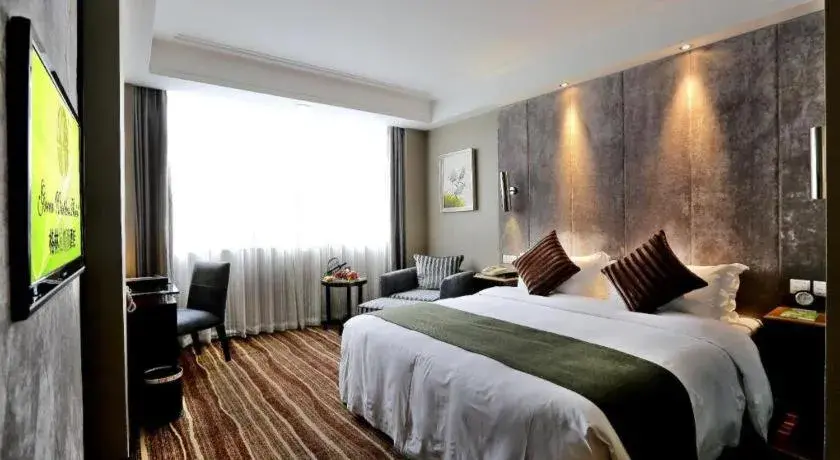 Bed in Green Westdon Hotel Bed in Green Westdon Hotel