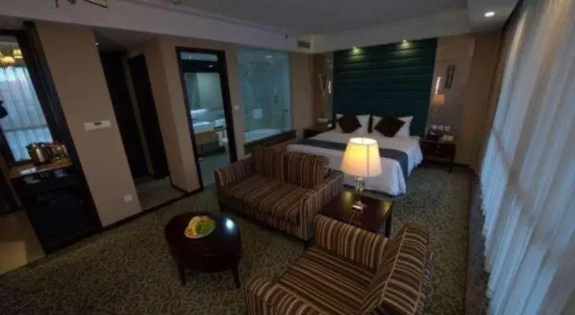 Bed in Green Westdon Hotel Bed in Green Westdon Hotel