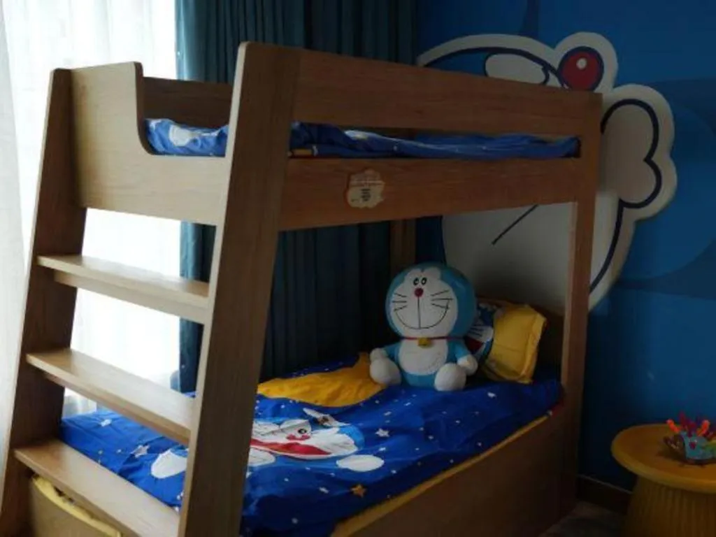 Bed in Fuyang International Trade Centre Hotel