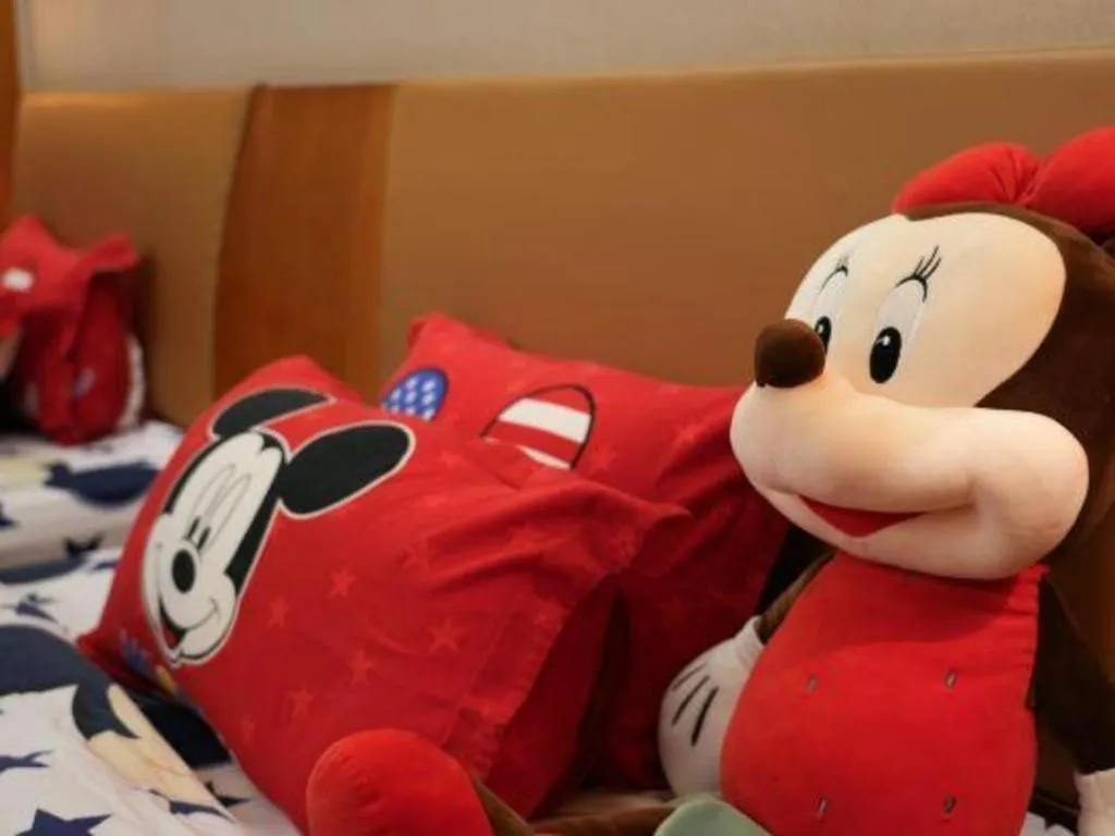 Bed in Fuyang International Trade Centre Hotel