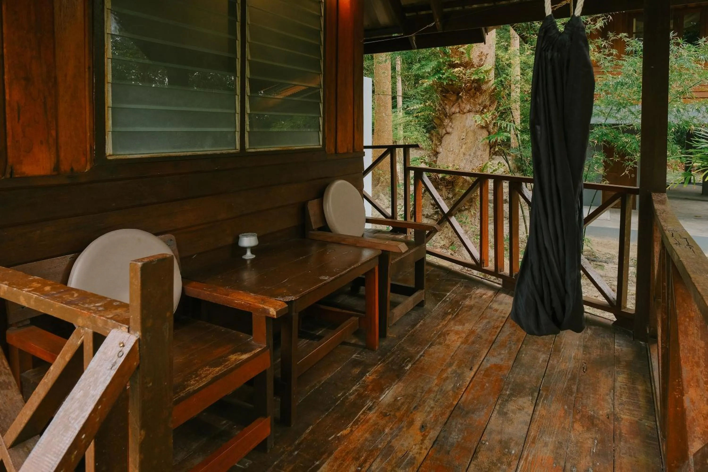 Balcony/Terrace in JOY Bungalow Resort and Restaurant