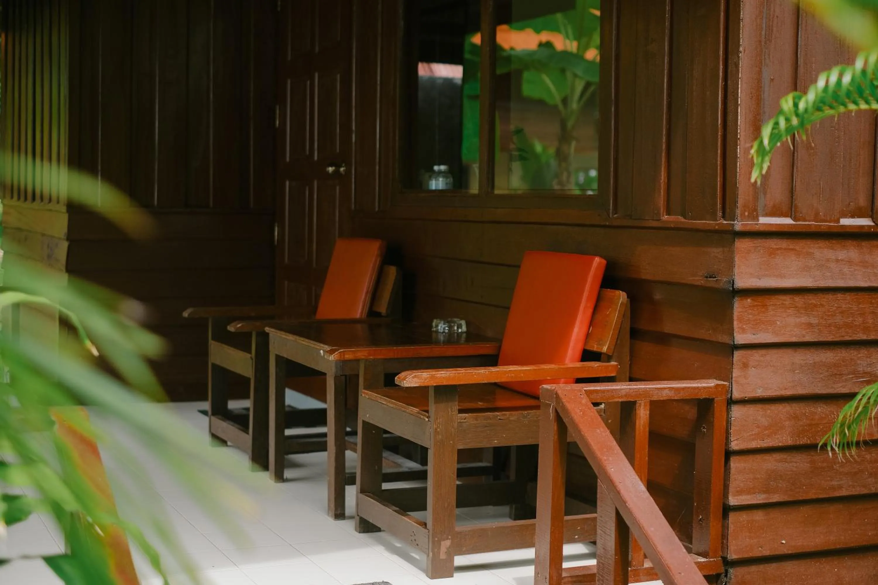 Patio in JOY Bungalow Resort and Restaurant