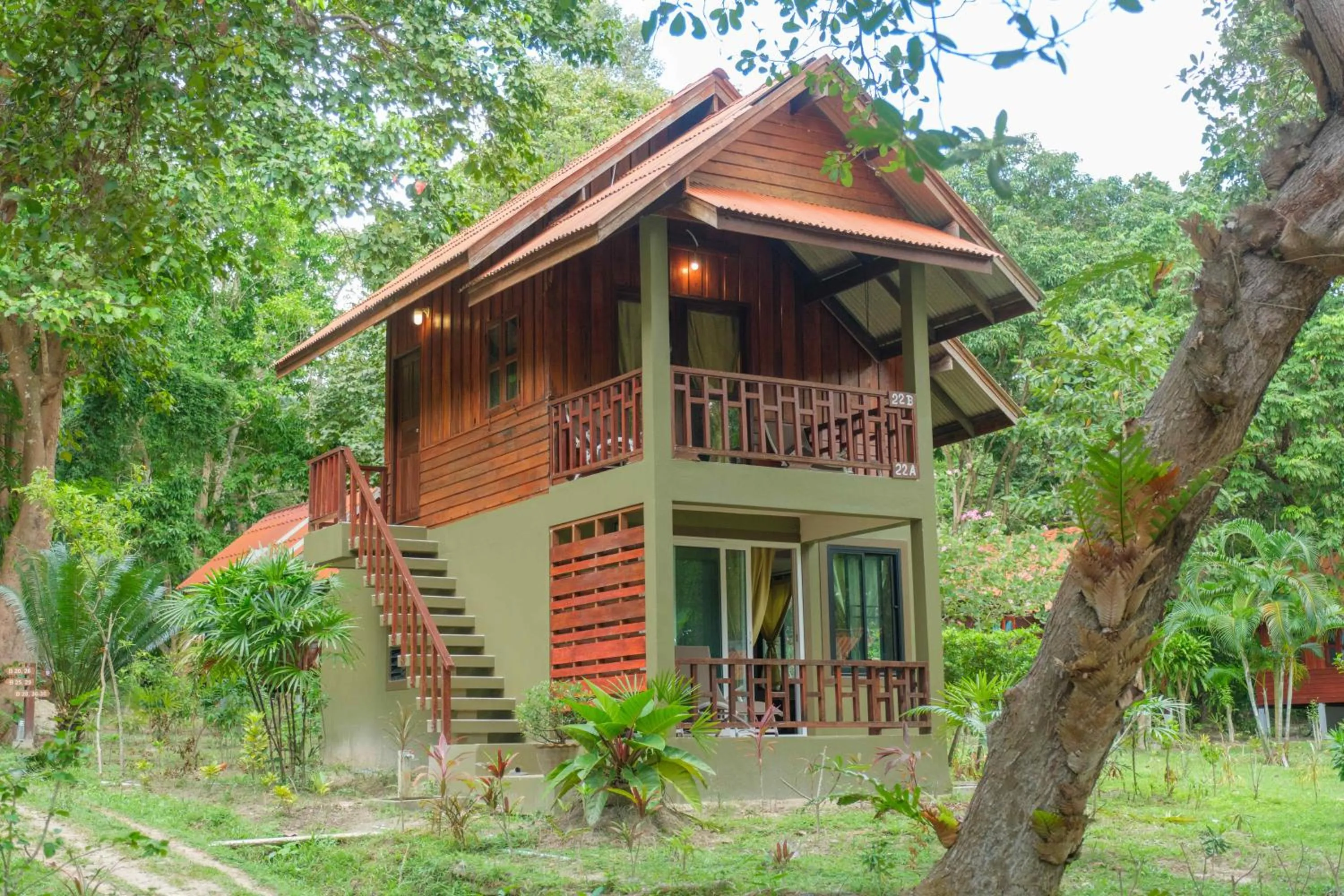 Property building in JOY Bungalow Resort and Restaurant