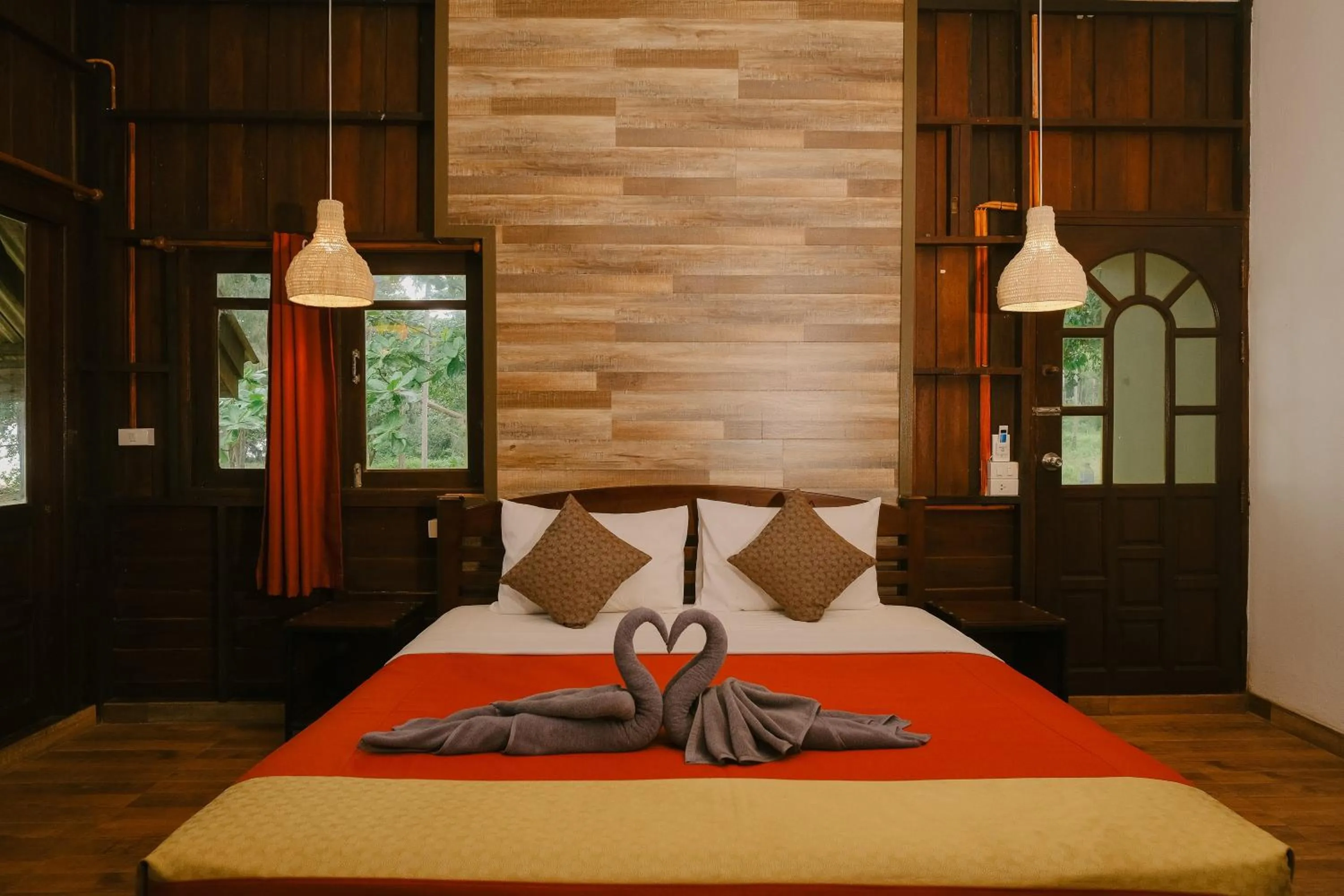 Bedroom, Bed in JOY Bungalow Resort and Restaurant