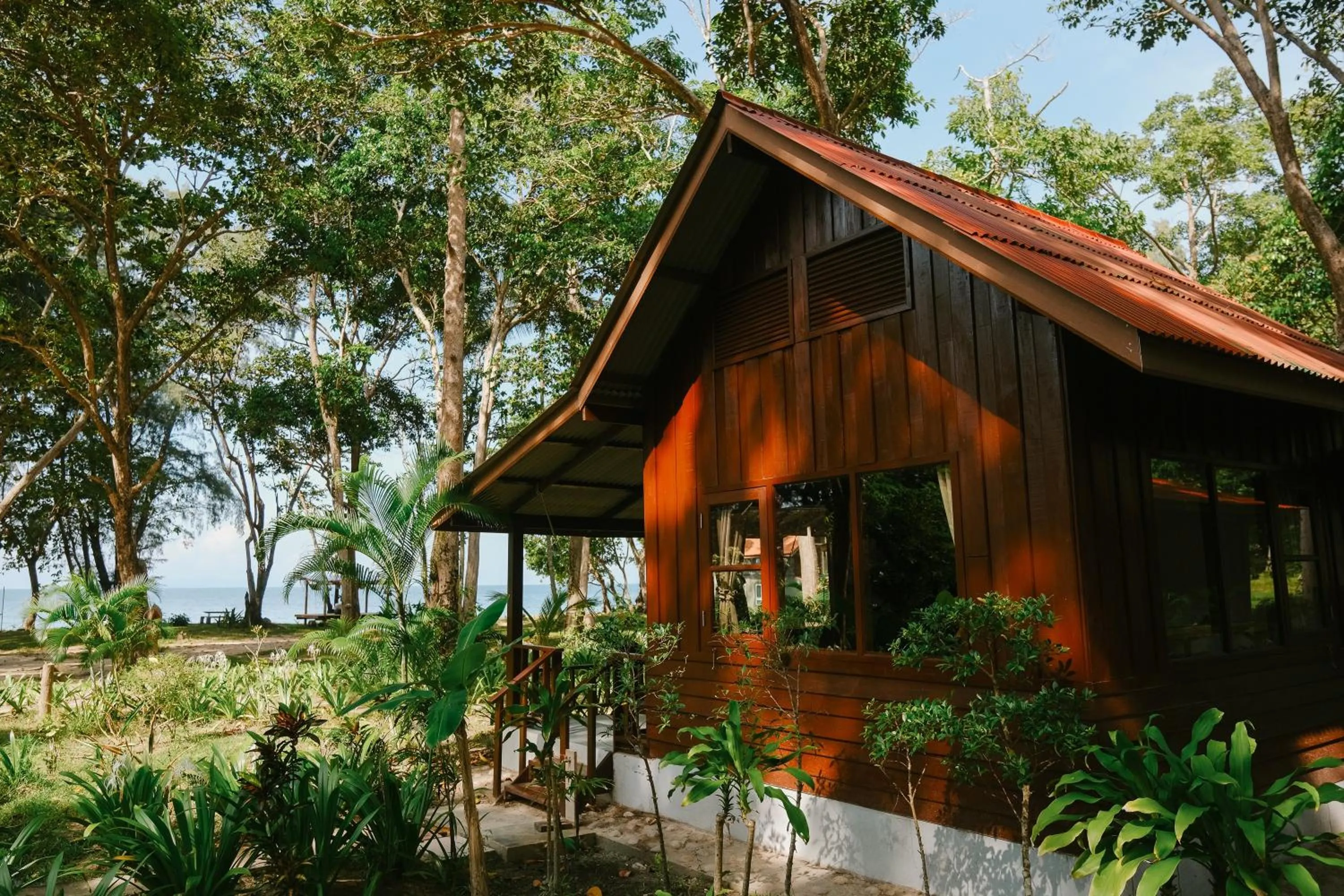 Property building in JOY Bungalow Resort and Restaurant