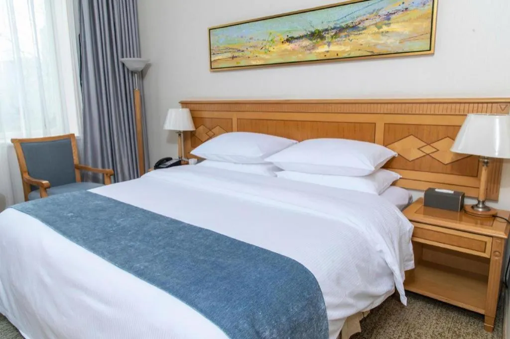 Bed in Beijing Friendship Hotel Jing Bin Building