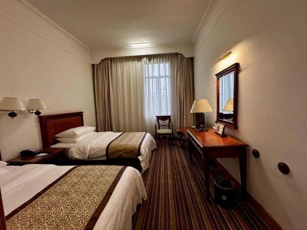 Bed in Beijing Friendship Hotel Jing Bin Building