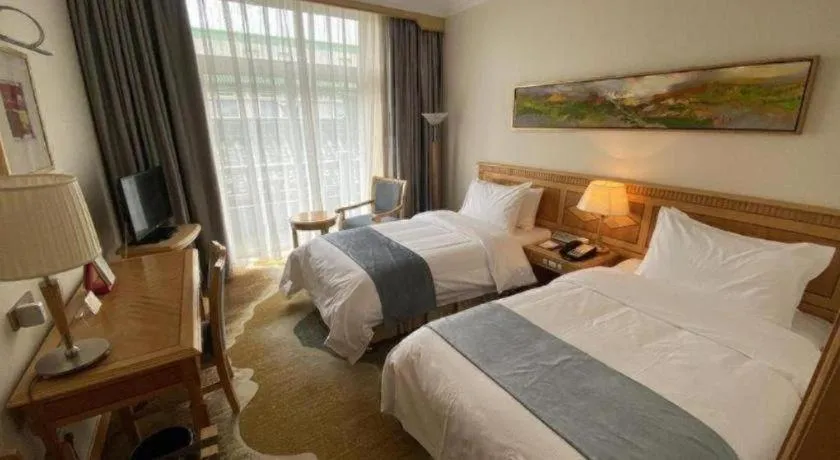 Bed in Beijing Friendship Hotel Jing Bin Building