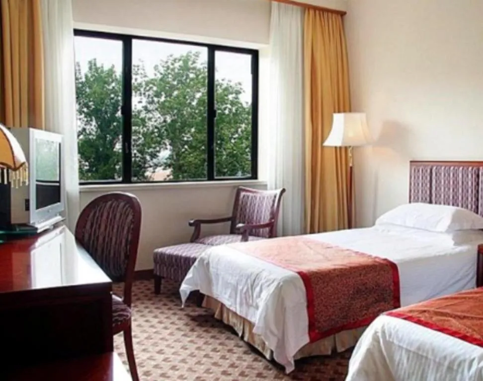 Bed in Beijing Friendship Hotel Jing Bin Building