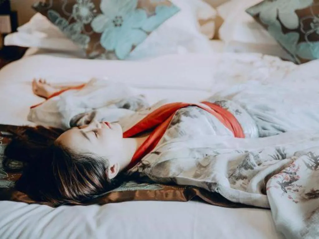 Bed in Tong Que Tai Jinling Hotel Tongling Anhui