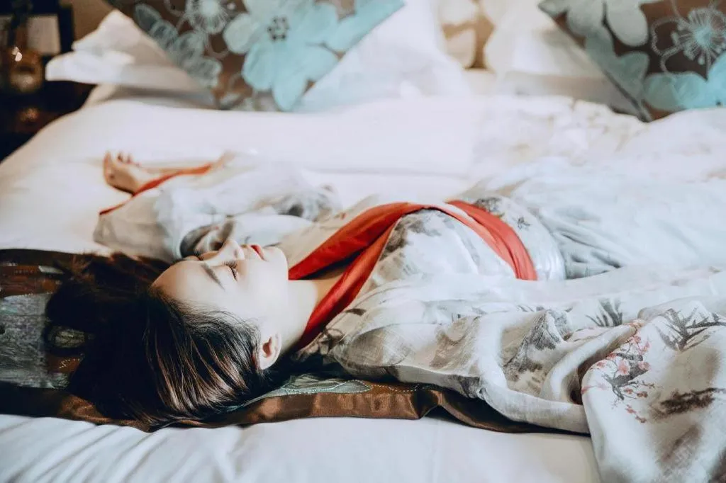 Bed in Tong Que Tai Jinling Hotel Tongling Anhui