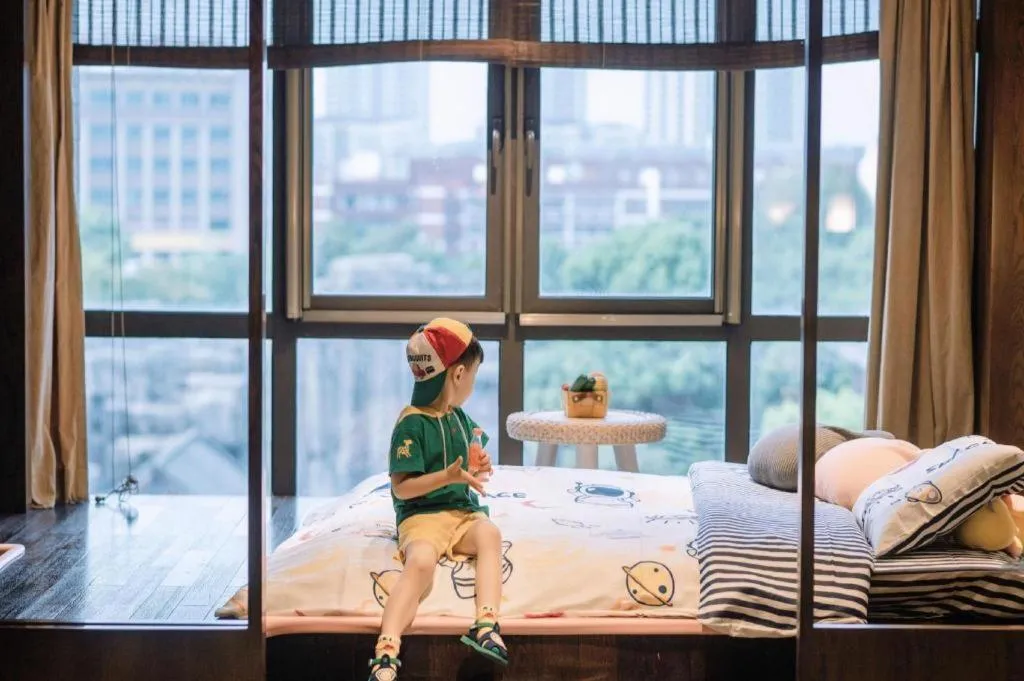 Bed in Tong Que Tai Jinling Hotel Tongling Anhui