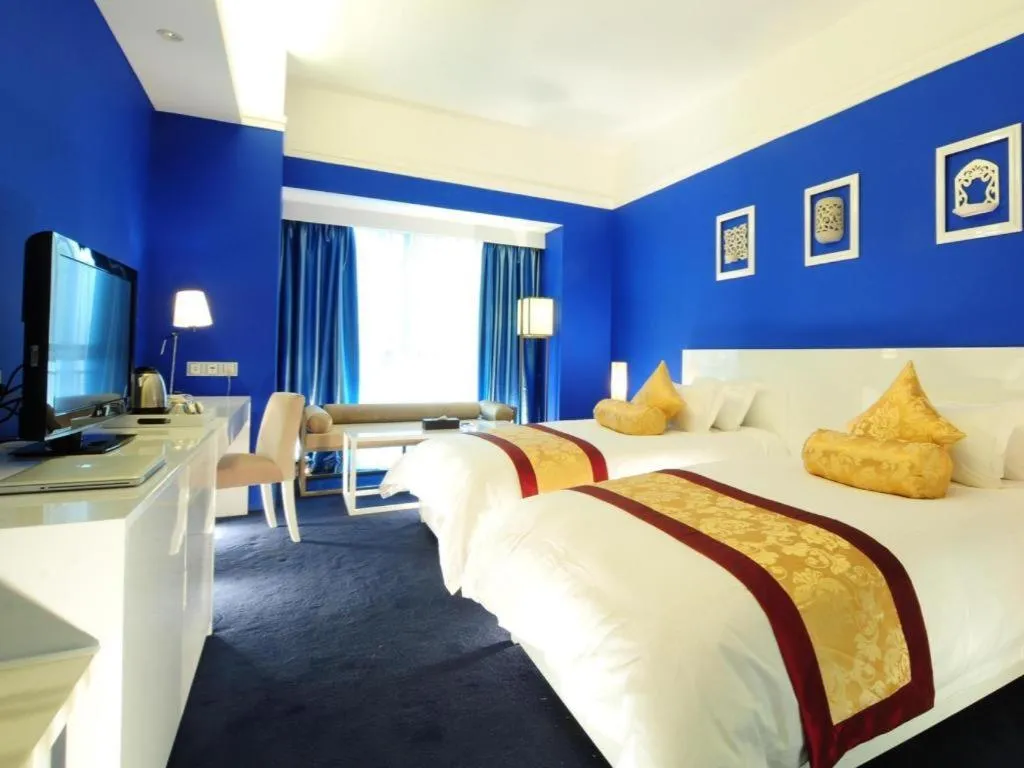 Bed in Xian Hotel New