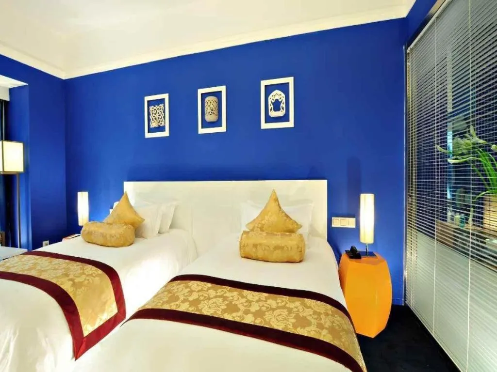 Bed in Xian Hotel New