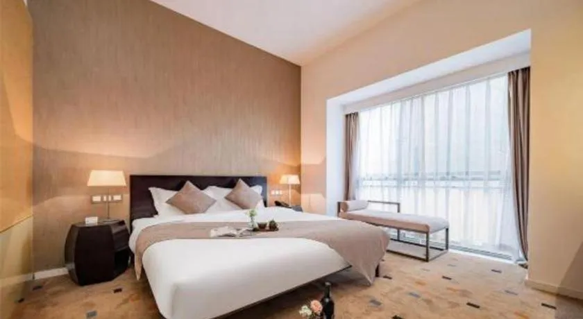 Bed in Xian Hotel New