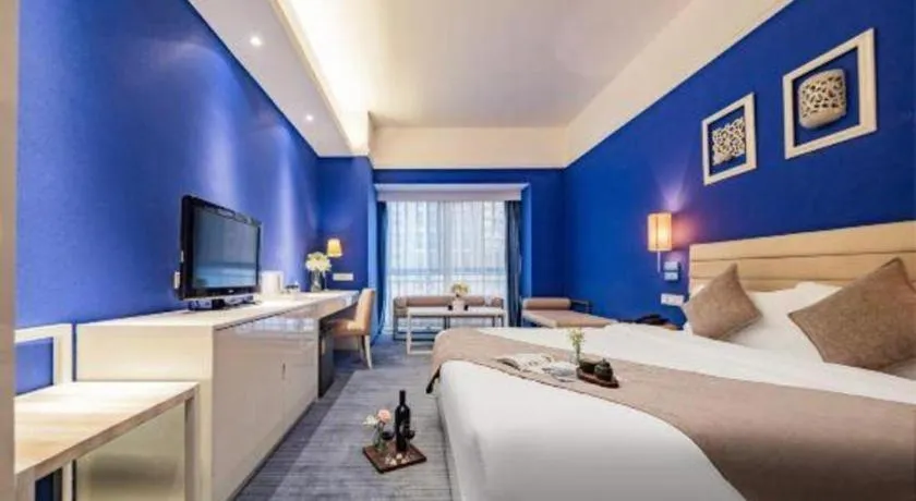 Bed in Xian Hotel New