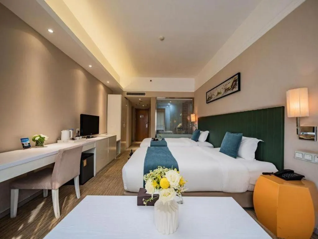 Bed in Xian Hotel New