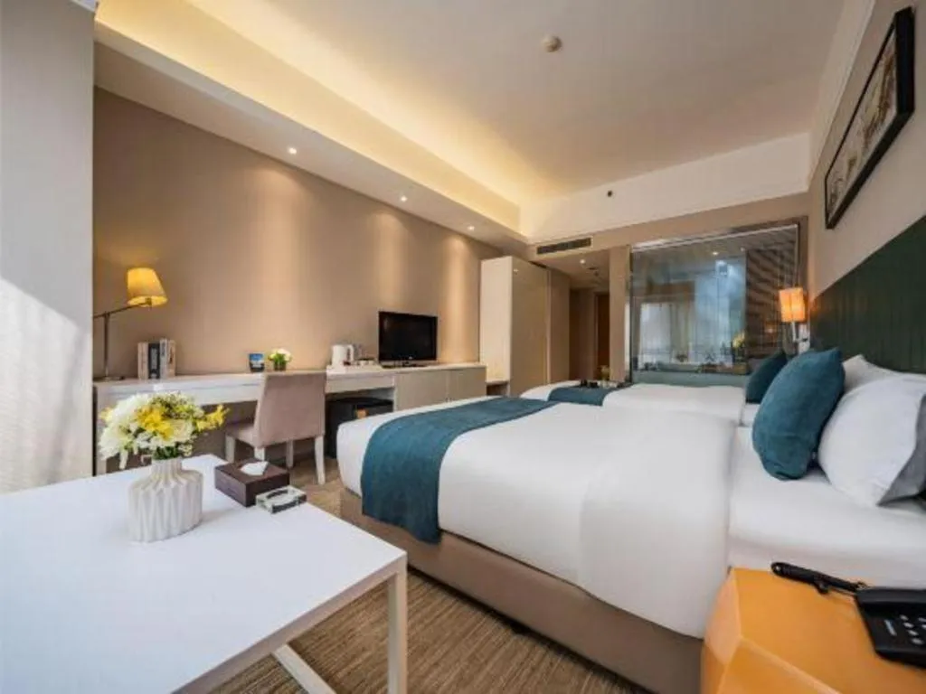 Bed in Xian Hotel New