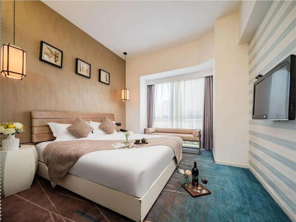 Bed in Xian Hotel New