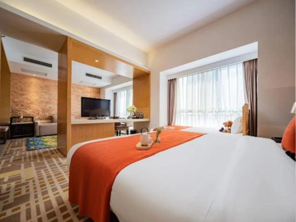 Bed in Xian Hotel New