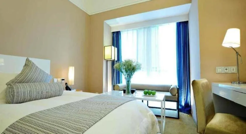 Bed in Xian Hotel New