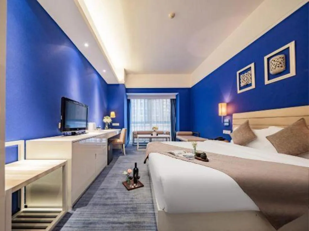 Bed in Xian Hotel New